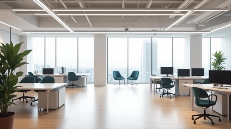 Interior photo of Northbound Logistics Inc. modern office.